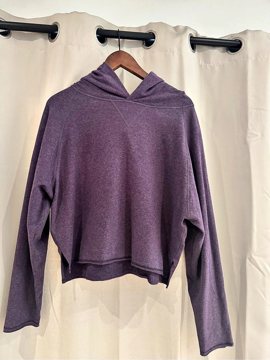 lululemon athletica Tops - lululemon Purple Pullover Hoodie Size 10 Like New